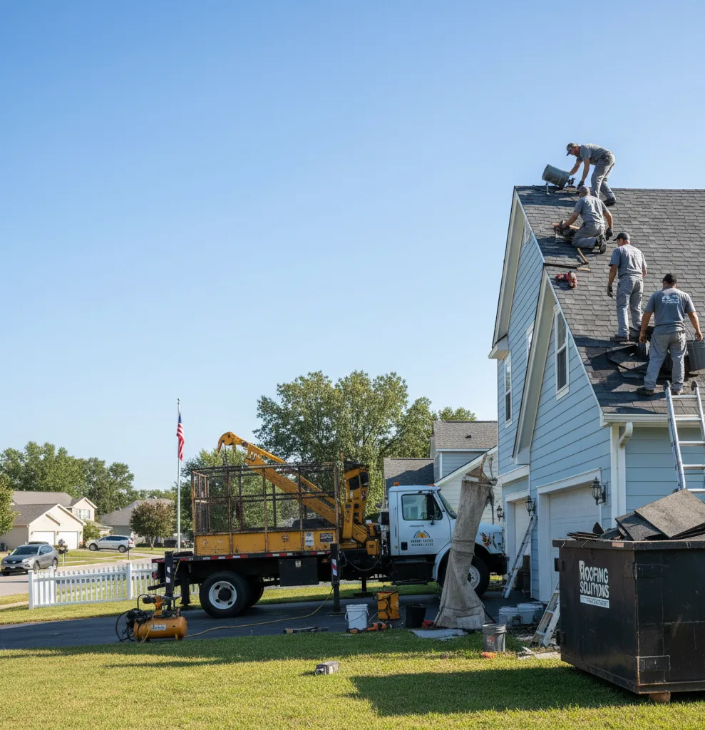 Roof Leak Repair in Valmeyer, IL